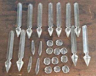 Vintage glass prisms