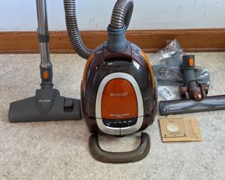 Bissell canister vacuum with attachments