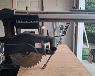 Craftsman radial arm saw