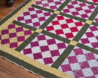 Vintage handmade quilt