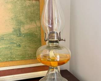 Vintage Oil Lamp