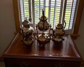 Silver Plated Tea Set