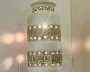 Ceramic Swag Lamp