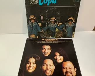 The Supremes at the Copa  The fifth Dimension Greatest Hits Vinyl Records