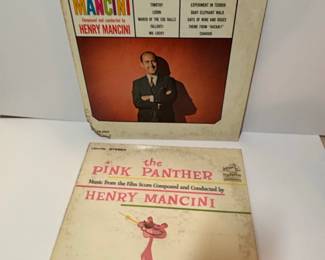 Henry Mancini The Pink Panther Soundtrack Vinyl Record Lot