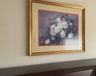 Lena Liu Signed Floral Print