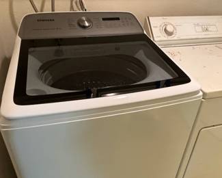 Samsung . cu. ft. Top Load Washer with ActiveWave Agitator