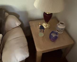 MidCentury Modern Style Light Wood End Table