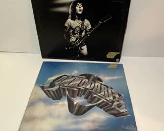 Vintage Vinyl Record Lot Peter Framptons Frampton and The Commodores Commodores