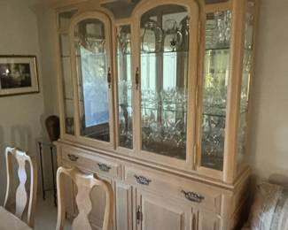 Ethan Allen French Country China Cabinet
