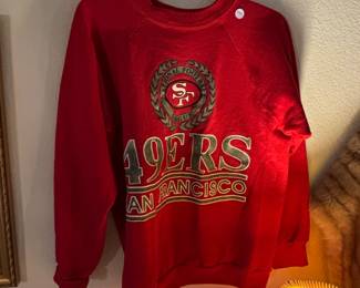 Vintage s or s San Francisco ers Nutmeg Mills NFL Sweatshirt