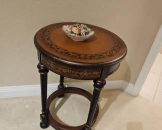 Accent side table with draw $50