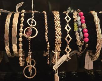 SAMPLE STERLING BRACELETS