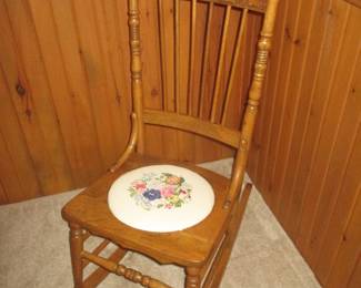 Vintage Oak Rocking Chair