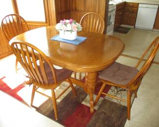 Oak Dinette Set