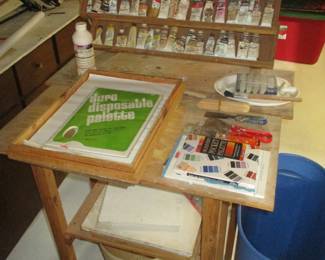 Artist Painters Table 