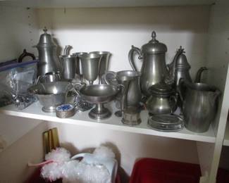 Pewter Tea Pots