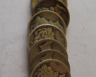 ( 11) Mercury Dimes 1916-1945 (Silver)