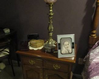 Ornate Candle Stick Table Lamp