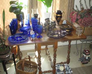 Cobalt Blue Glassware