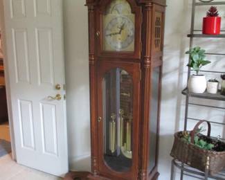 Oak Grandfather Clock