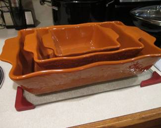 Indico Coral Nesting Bowls