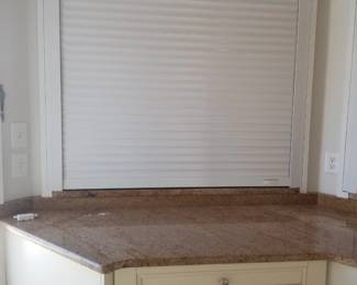 Electric hurricane shutters