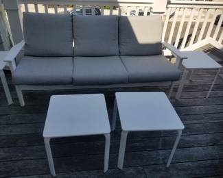 Patio conversation set by Kingsley-Bate