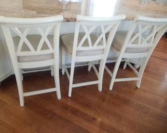 3 bar stools available