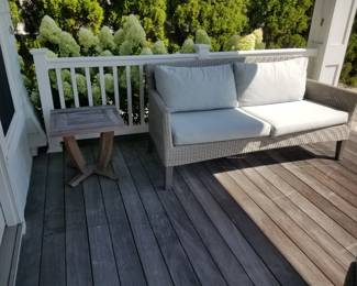 All-weather wicker patio furniture by Kingsley-Bate
