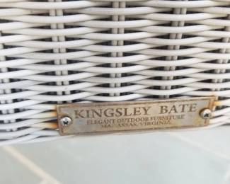 All-weather wicker patio furniture by Kingsley-Bate