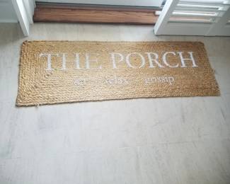 Foyer rug