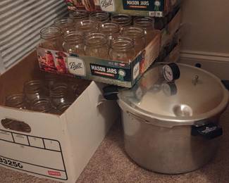 There's several more boxes of canning jars
