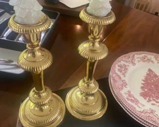 Brass Candlesticks 