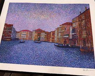 Signed And Numbered Print By Jean Vollet