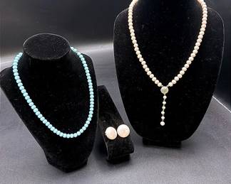 Pastel Faux Pearl Lot