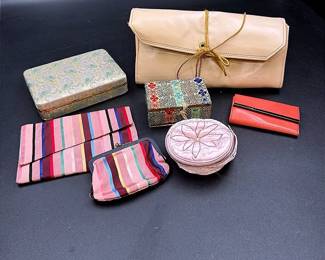 Variety Of Vintage Jewelry Cases