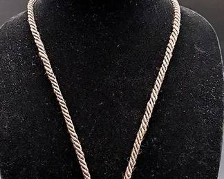 Bronze Ethnic Pendant Necklace & Sterling Silver Clip-on Earrings