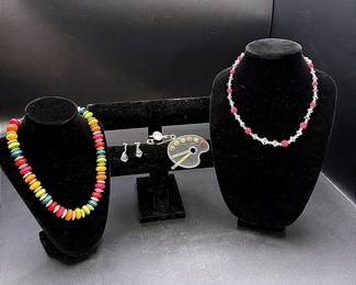 Colorful Artist Jewelry Lot
