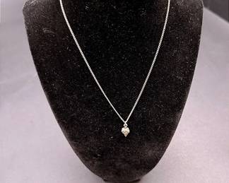 JJ Co. Pewter Strawberry Trinket box, Strawberry Pin, Ladybug Earrings, And Strawberry Necklace