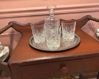 Waterford Whiskey Decanter & Glasses