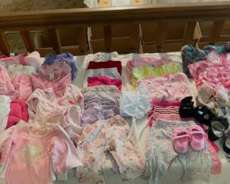 Baby Girl Sleepers & Outfits :)