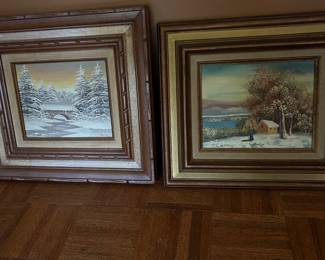 Framed Oil Paintings