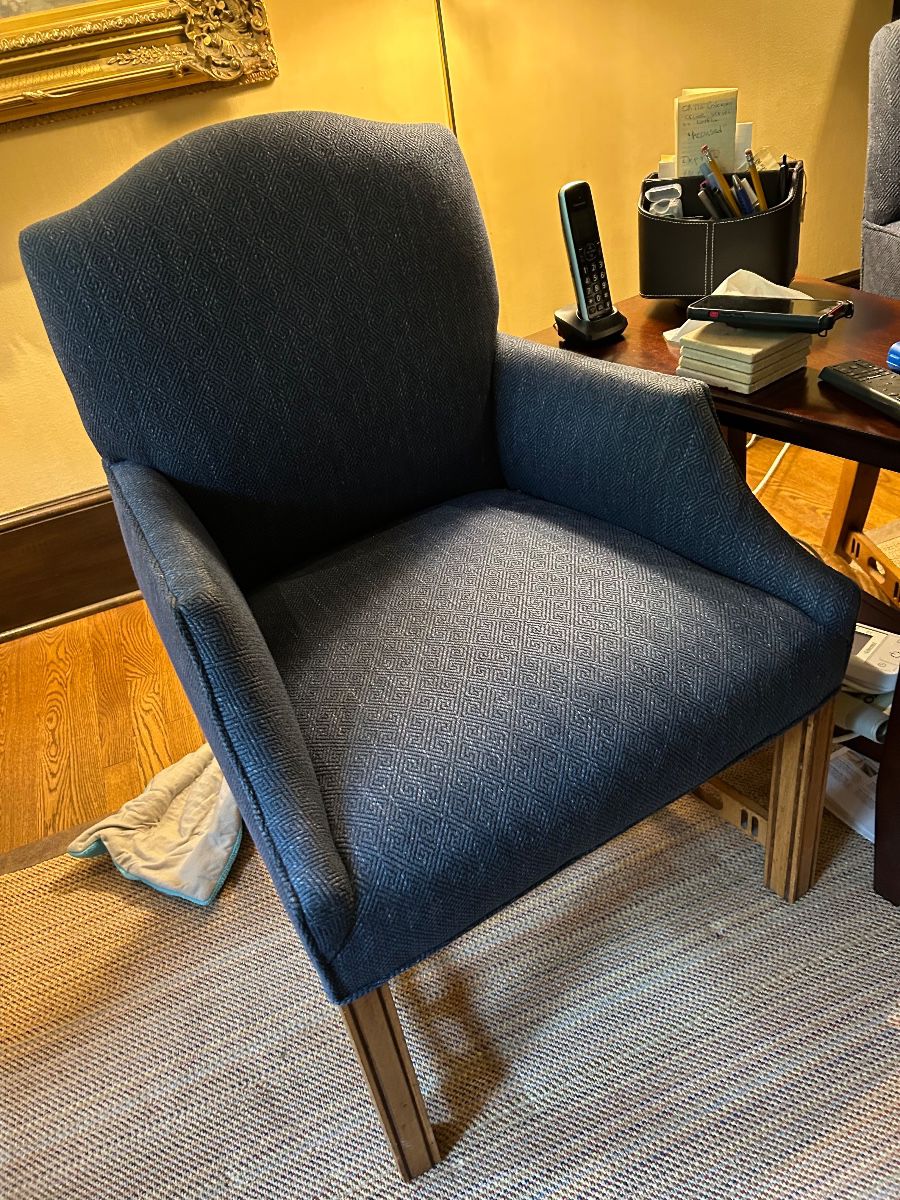 2 large English chairs