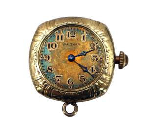 Waltham 14k Gold Ladies Pocket Watch