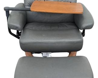Norwegian Ekornes Stressless Recliner and Footstool