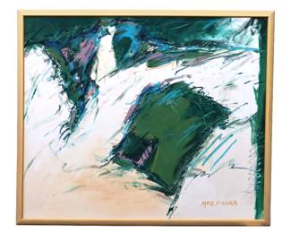 Mark Pulliam (20th/21st Century) American, Large Oil on Canvas