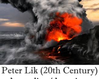 Peter Lik (20th Century) Australian/American, "Pele's Whisper" Photographic Print