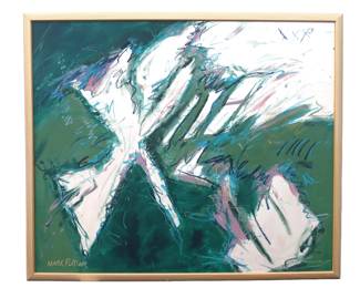 	Mark Pulliam (20th/21st Century) American, Abstract Oil on Canvas