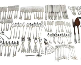 (160) Piece Sterling Silver Flatware Set - Approx 137.13 ozt.